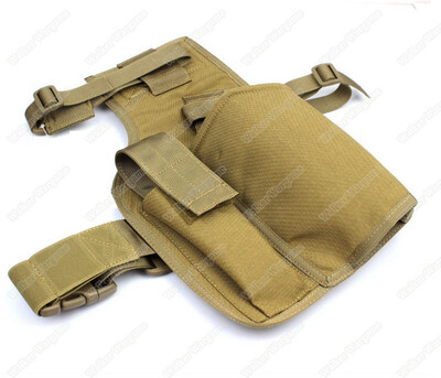 OAREA Pochette Tactique Molle – Étui Rapide Pour Chargeurs MP5 / MP7, ABS, Airsoft Et Chasse