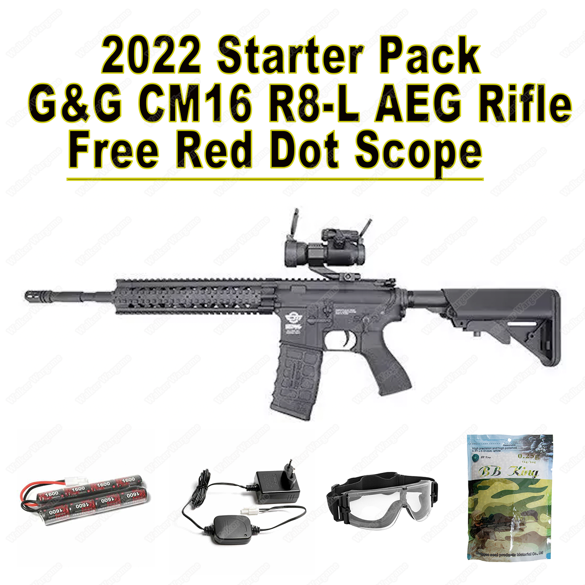 2022 Starter Pack G&G CM16 R8-L  Speical