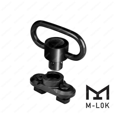 M-Lok Sling Adapter with Quick Detach Sling Swivel