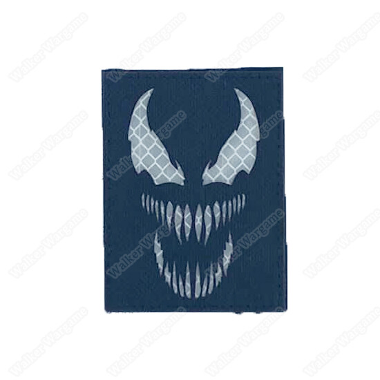 LWG041 Venom Reflective - Laser Cut Patch With Velcro