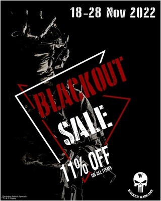 2022 Black Friday Sale!  Everything 11% OFF!