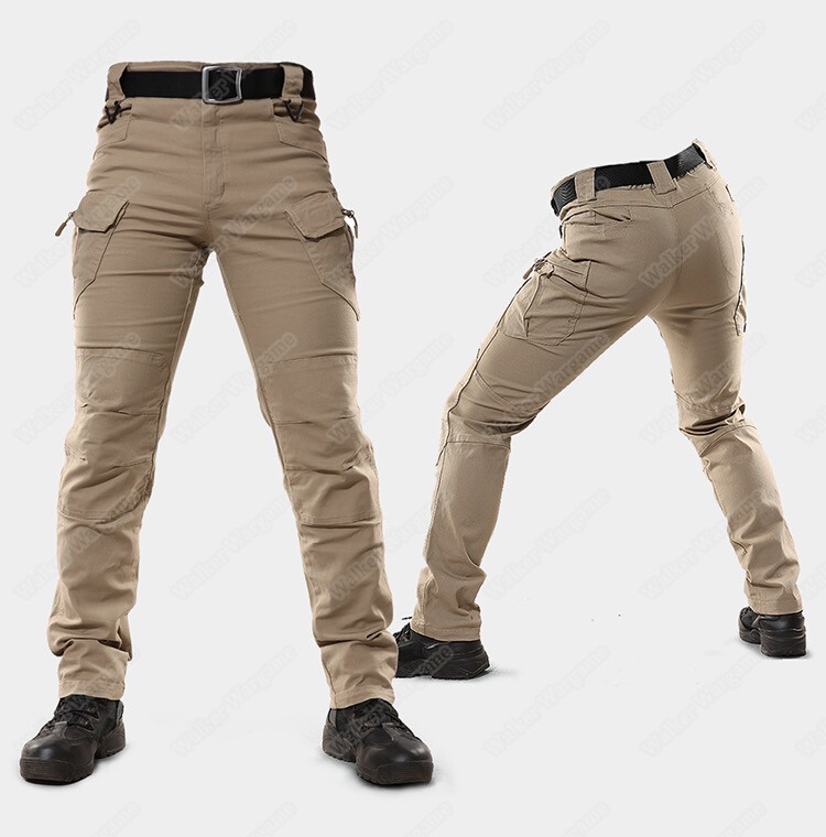 Tactical Cargo Pants For Men Model 2022 - Khaki  PMC Favor