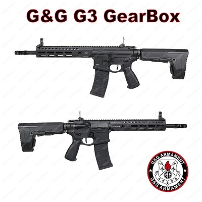 G&G SGR556 Latest G3 Gearbox Model Full Metal  AEG Airsoft Rifle