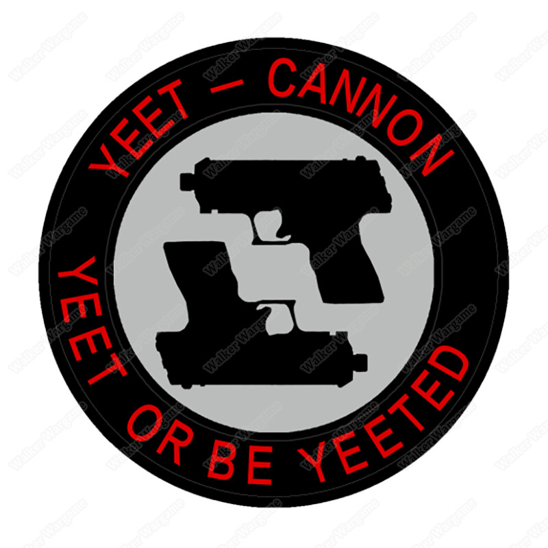 WWG155 Yeet Or Be Yeeted Moral Velcro Patch - Full Color
