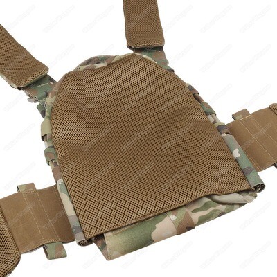 WST ARC Tactical Molle Vest With Belly Pouch -Multicam Black