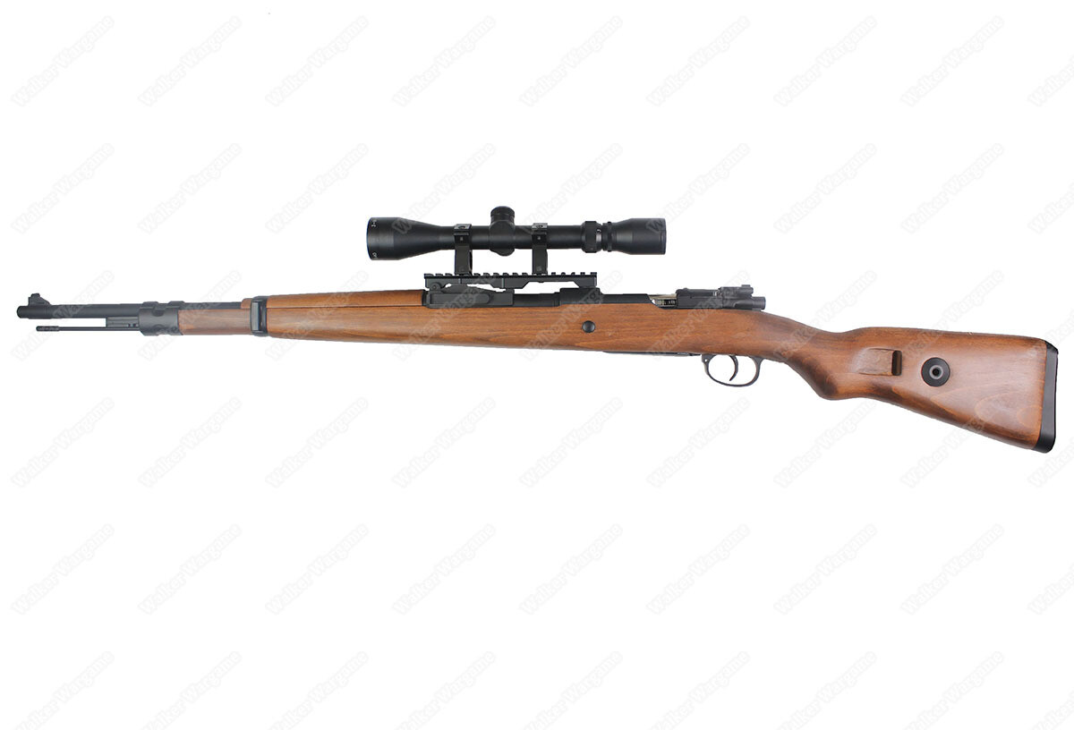 Double Bell 101 Mauser Kar 98K Real Wood with Scope