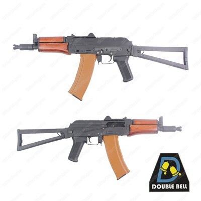 Double Bell 001B AKS74U Real Wood Airsoft AEG Rifle