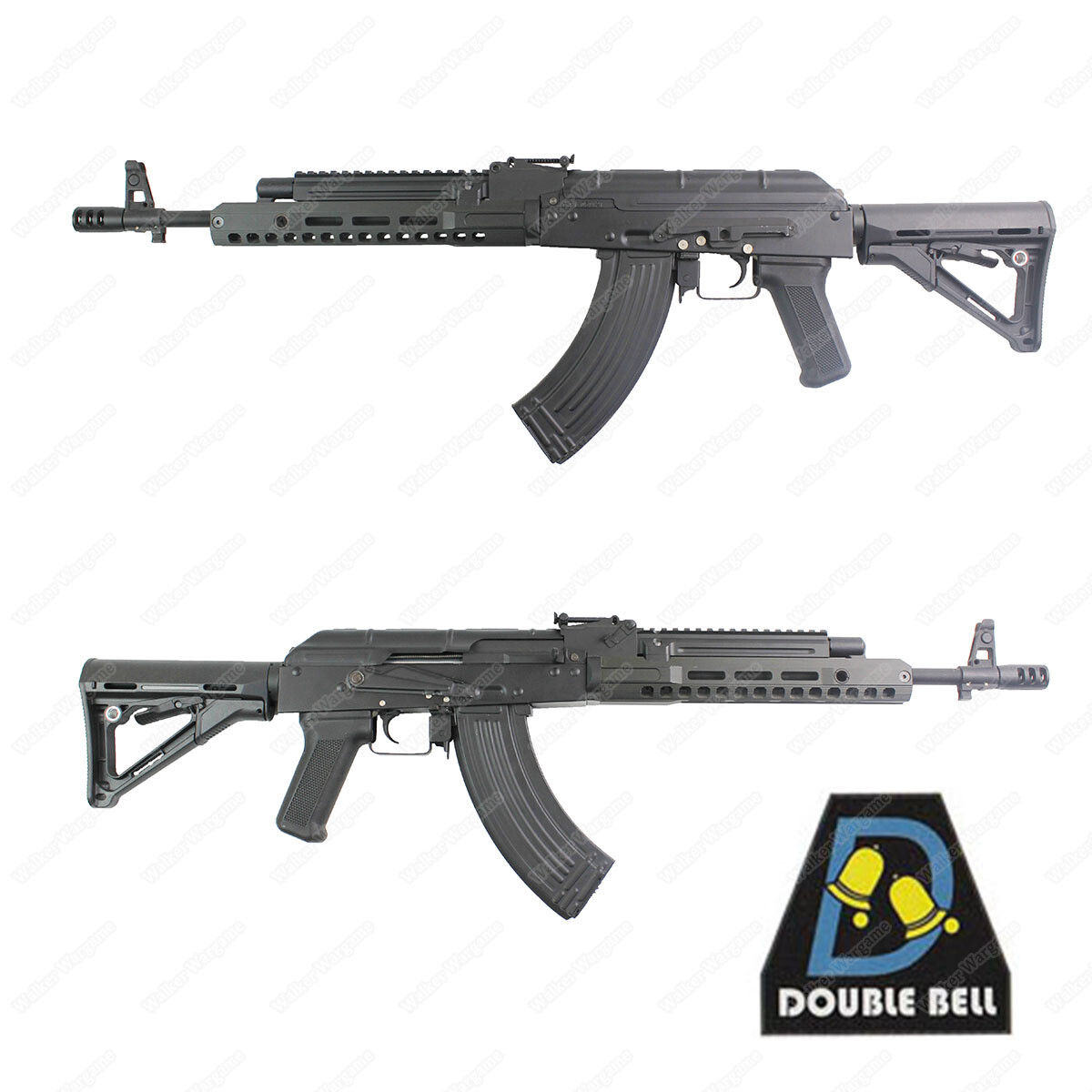 Double Bell 021 AK110 AK Carbine Full Steel Airsoft AEG Rifle - ETU