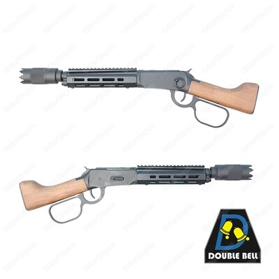 Double Bell 107C Tracker M1894 CO2 Lever Action Shell Ejecting Rifle  Real Wood