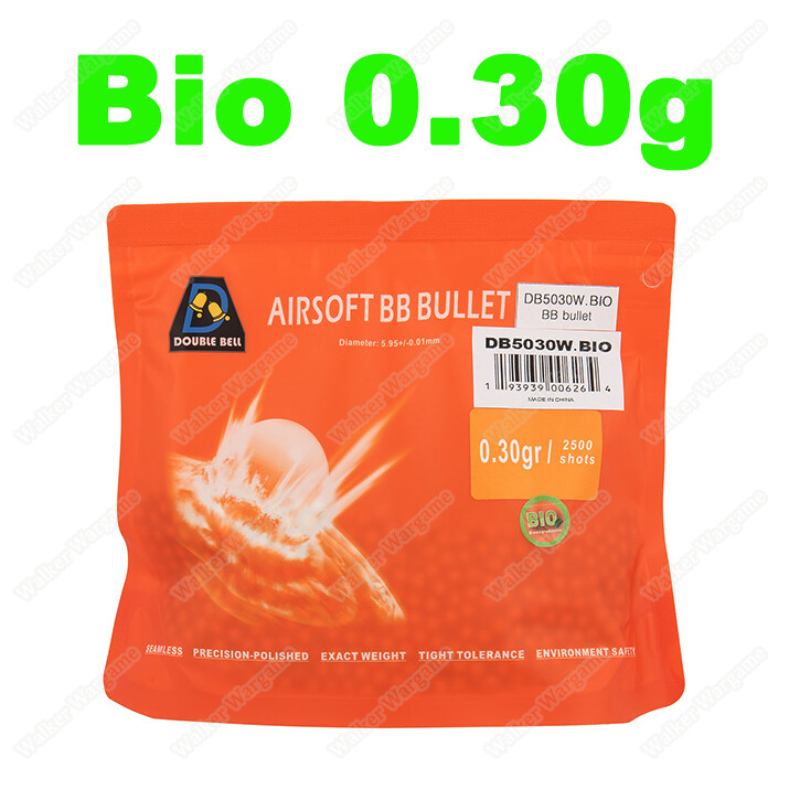 Double Bell 0.30g Biodegradable 6mm BB 2500rds