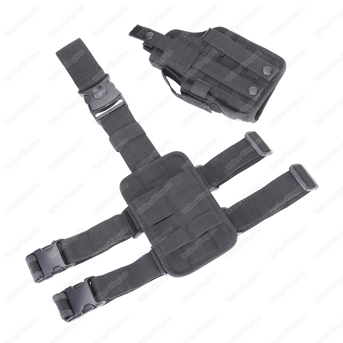 WF007 Drop Leg Molle Pistol Holster - Left hand and Right Hand