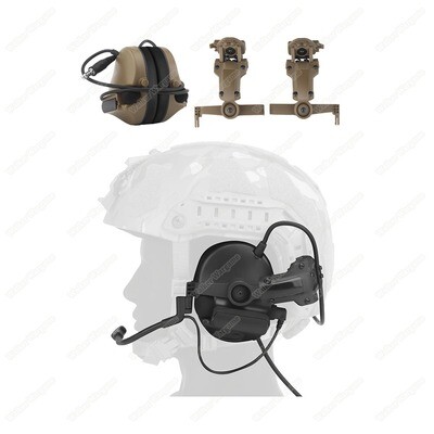 WST Helmet Side Folding Head Set Communication Headsets