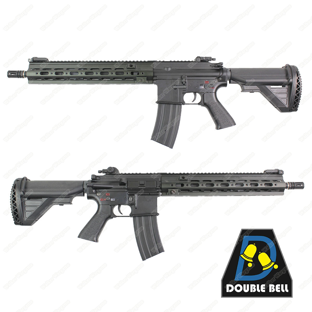 Double Bell 812 Long HK416L Airsoft AEG Rifle