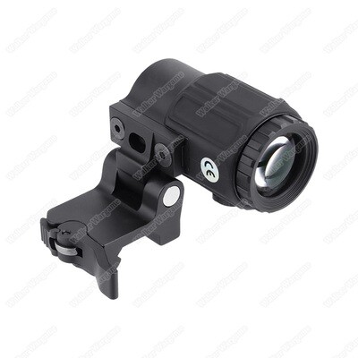 G43 Micro 3X Magnifier with QD Flip To Side Mount-BK 758