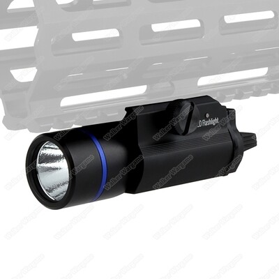 500 Lumen Compact Flashlight with Quick-Release Mount 0108