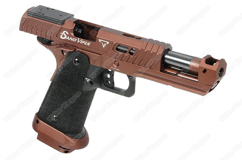Double Bell 304A TTI JW4 Sand Viper MOS Green Gas Pistol Tan
