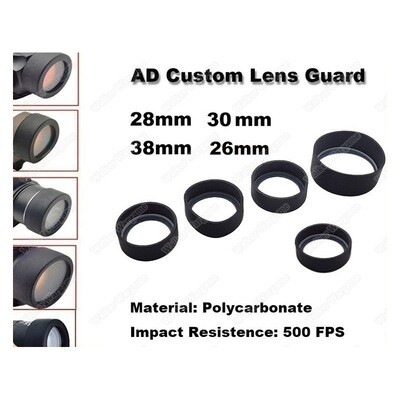 Custom Lens Guard For Scope ,Torch, Red Dot Sight, Flashlight