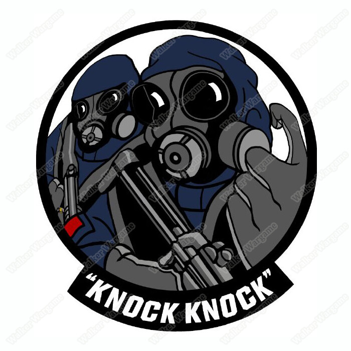 WWG163 Knock Knock UK SAS Velcro Patch - Full Color