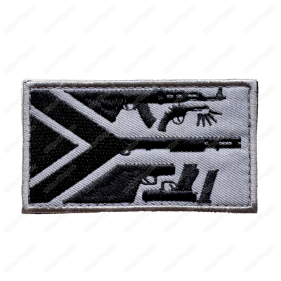 WWG165 Weapons SA Flag Velcro Patch - ACU Dark Color