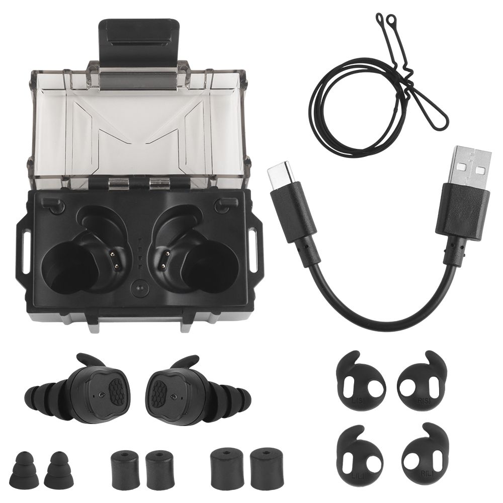 WST HD30 BlueTooth Earphone With Electronic Noise Reduction Earplug