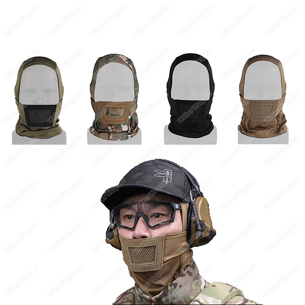WST Knight Metal Face Mouths Protect Mask V1