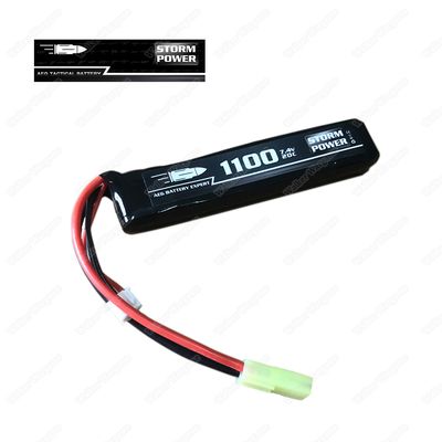 StormPower 7.4v 1P Lipo Battery 1100mah