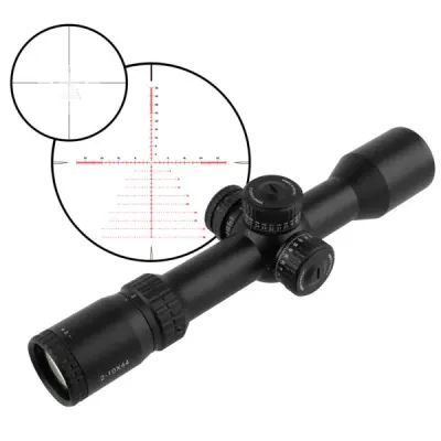 Focuhunter 2-10×44 Riflescope First Focal Plane (FFP) with Stop Zero  MZJ-RSP-401
