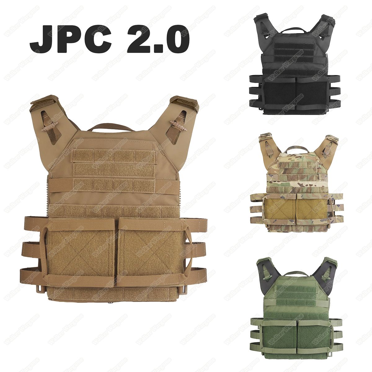 WST JPC 2.0 Molle Vest - Multi Color