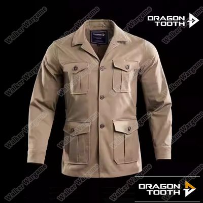 Dragon Tooth YL Safari Vintage Style Jacket - Coyote Brown