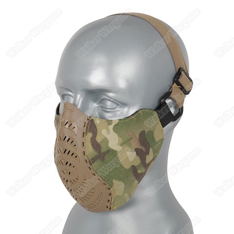 FMA Shell Half Face Shell Mask - Multicam