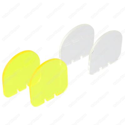 Focuhunter Round Lens Cover Shields Rail Mounted Sight Protector