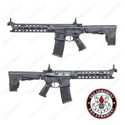G&amp;G CM16 &quot;Predator&quot;  Airsoft AEG Rifle with MLOK Rail - Black