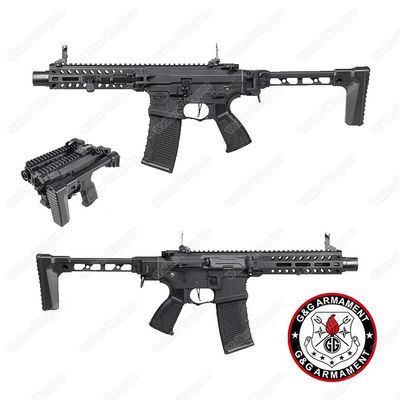 G&amp;G FAR 556 Rapid Folding Airsoft Rifle Build In MOSFET And ETU