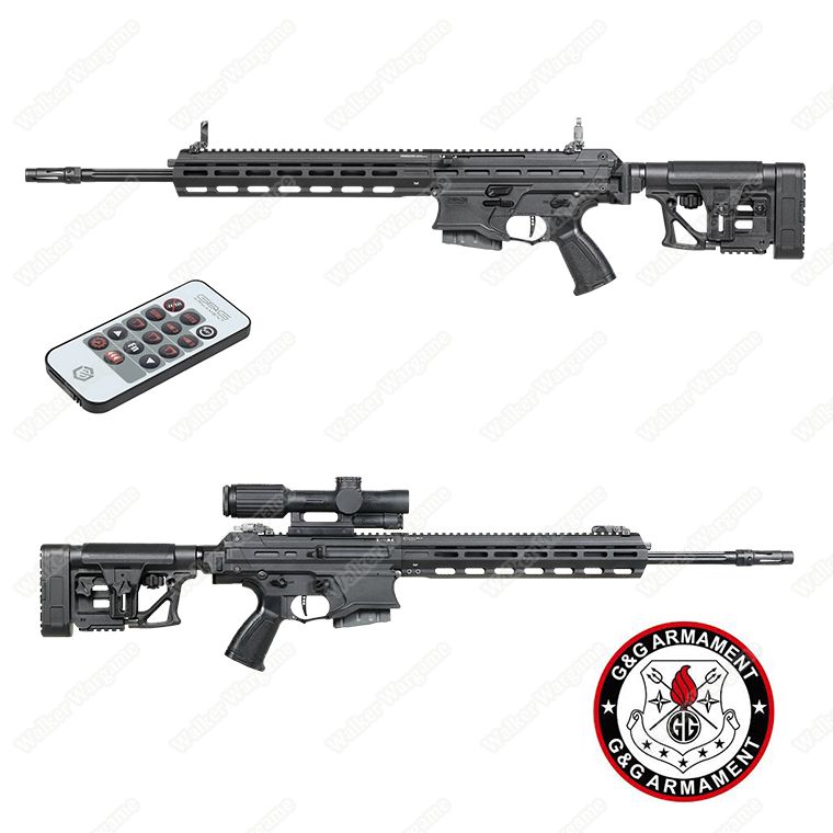 G&amp;G TR80 DMR  Airsoft Rifle Build In MOSFET And ETU With Remote