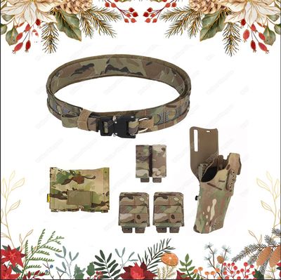 SEAL Team Combat Belt Combo 7 in 1 Multicam
