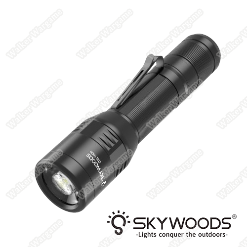 SkyWoods OZL1800 Tactical Outdoor FlashLight - 2 Year Warranty