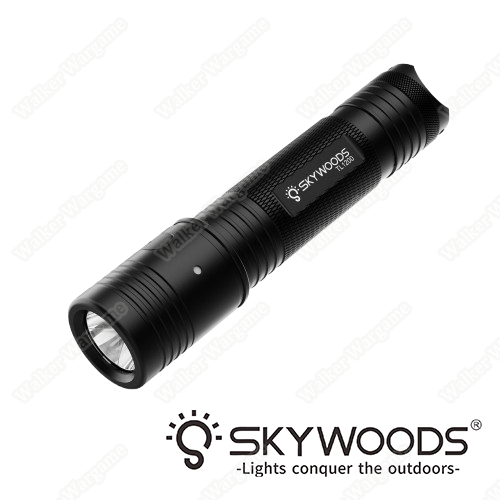 SkyWoods TL1200 Tactical Outdoor FlashLight - 2 Year Warranty