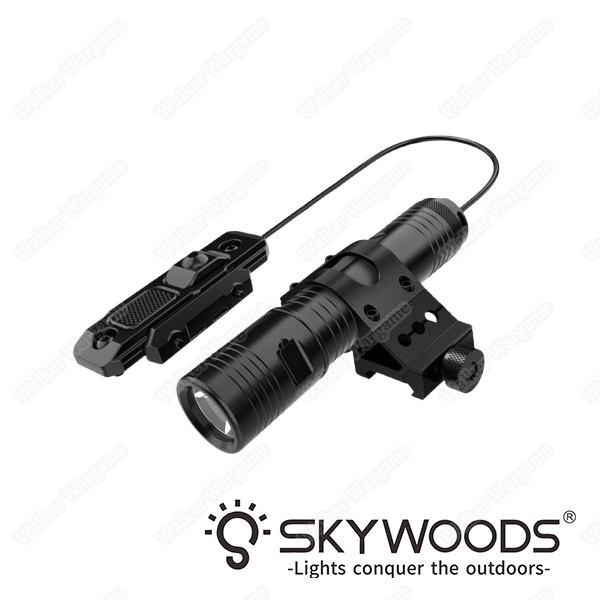 SkyWoods RL1200 Tactical FlashLight With Controller PICA - 2 Year Warranty
