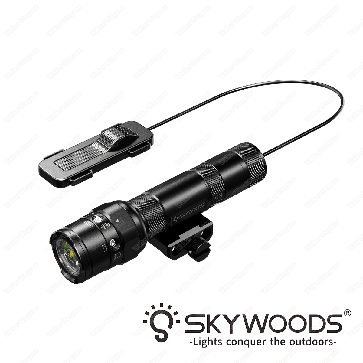 SkyWoods RL650G Tactical FlashLight With Laser With Controller PICA or MLOK - 2 Year Warranty