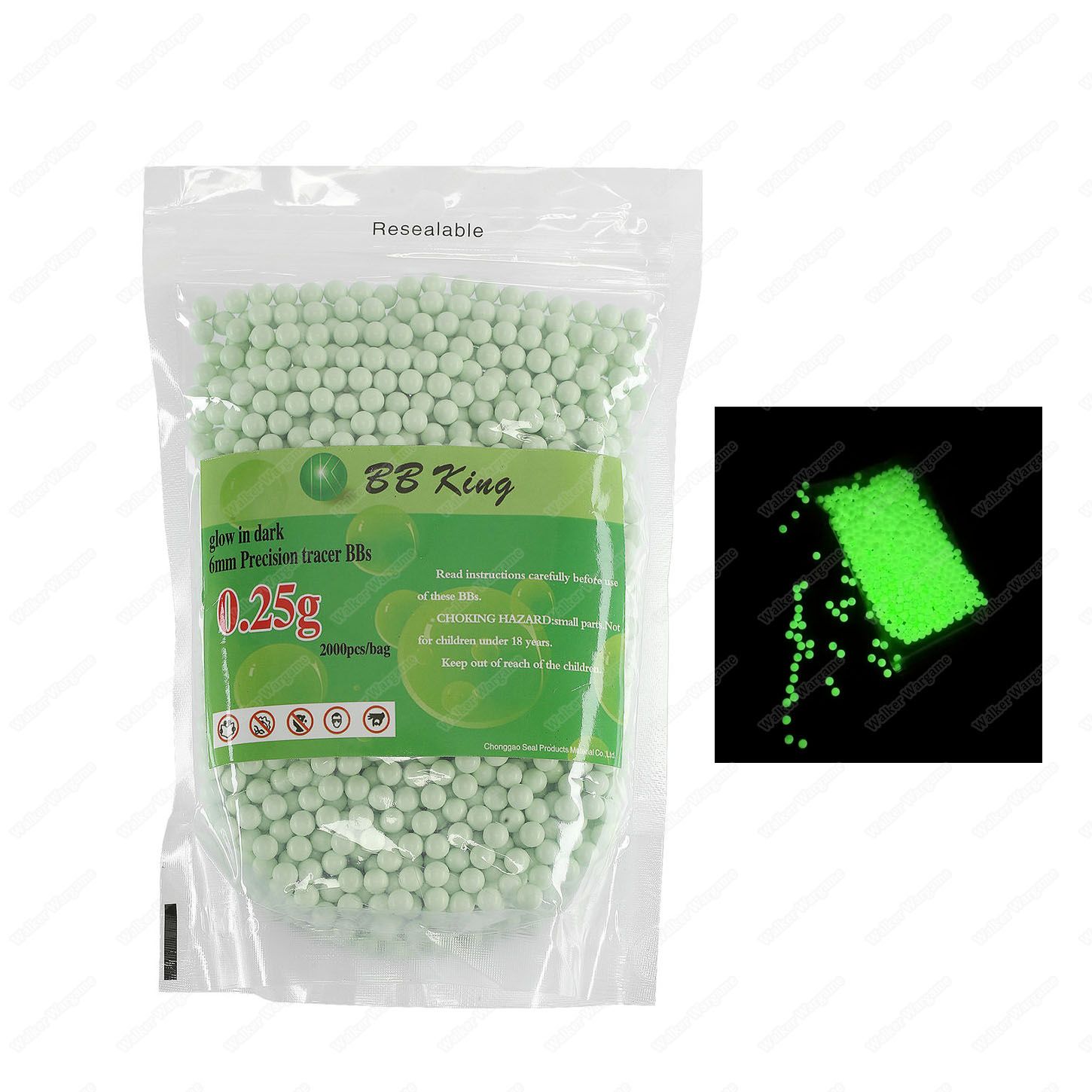 BB King 0.25g Tracer BB Green