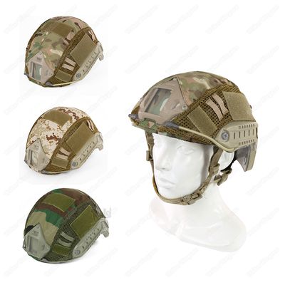 WST Fast Jump Helmet Camo Cover - Multi Color