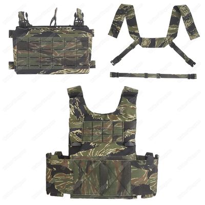 WST LV-119 Tiger Stripe Woodland Vest Maritime Version