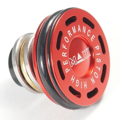 MAXX CNC Aluminum Double O-Ring Ball Bearing AEG Piston Head