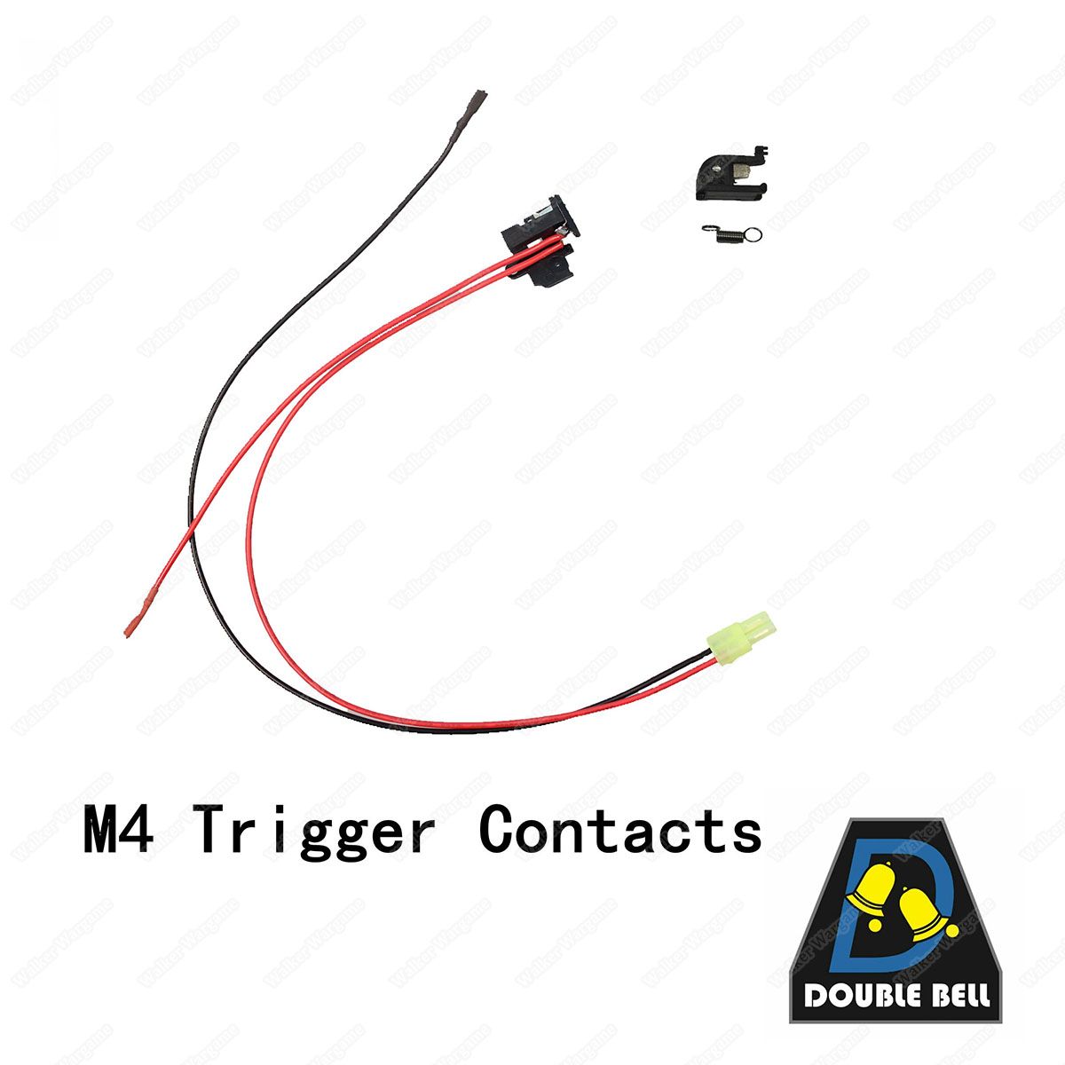 Double Bell Wiring Switch Assembly Ver.2 Airsoft AEG (M4 MP5 G3) - Rear Wire