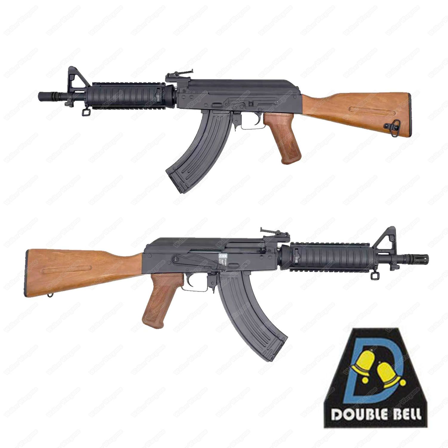 Double Bell 023M4 AKM4 Real Wood Full Steel Electric Airsoft Gun