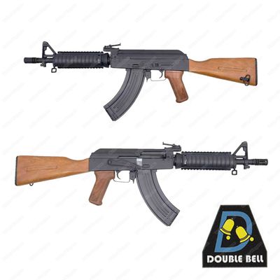 Double Bell 023M4 AKM4 Real Wood Full Steel Electric Airsoft Gun
