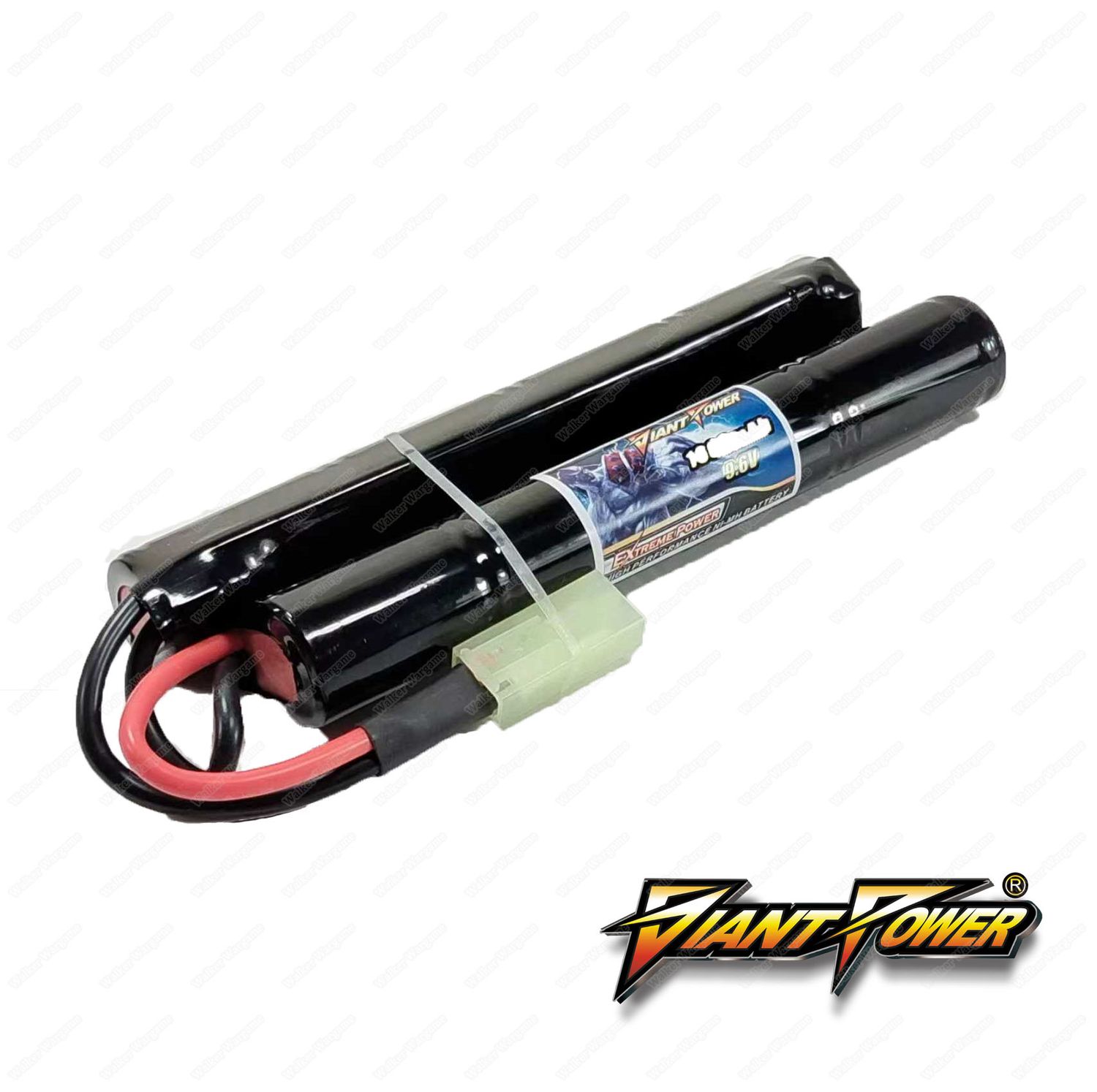 Giant Power NiMH 9.6v 1600mAh Two-Piece Battery Airsoft AEG