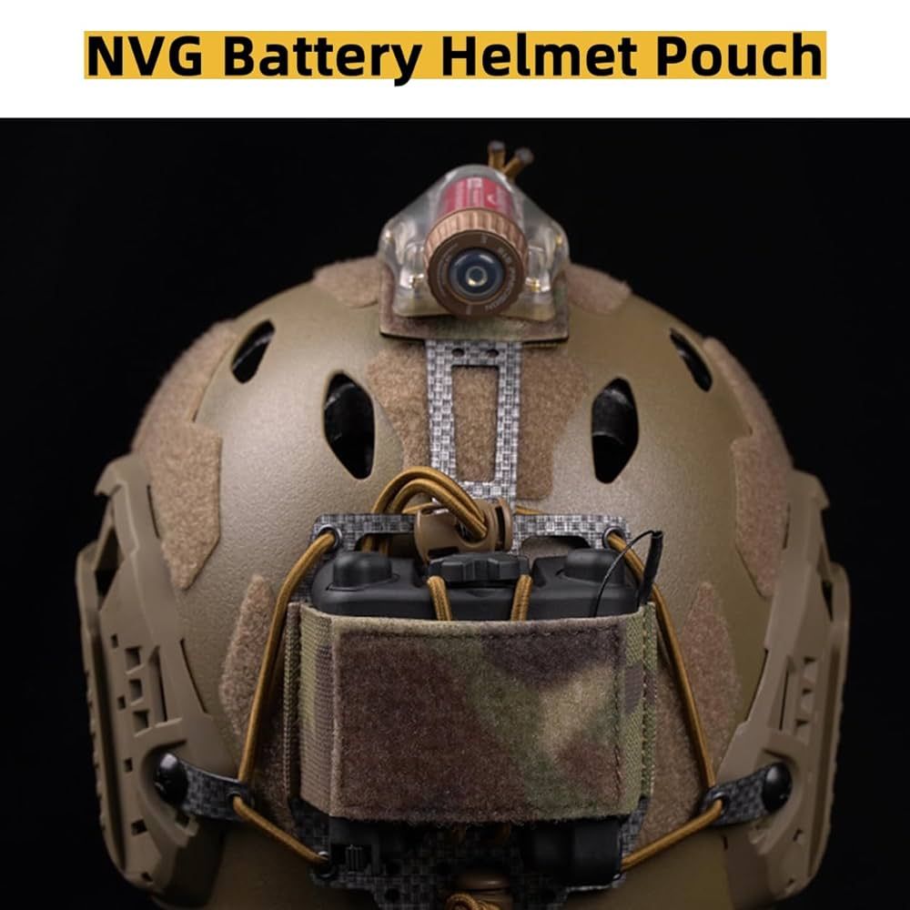 WST TS TAC-SKY PVS31 NVG Battery Pouch Helmet NVG Battery Storage Pouch Helmet Battery Pack Multicam