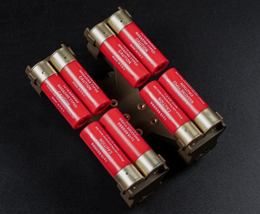 WOSPORT SHOTGUN SHELL Molle Holder  BLACK (WO-EX034)