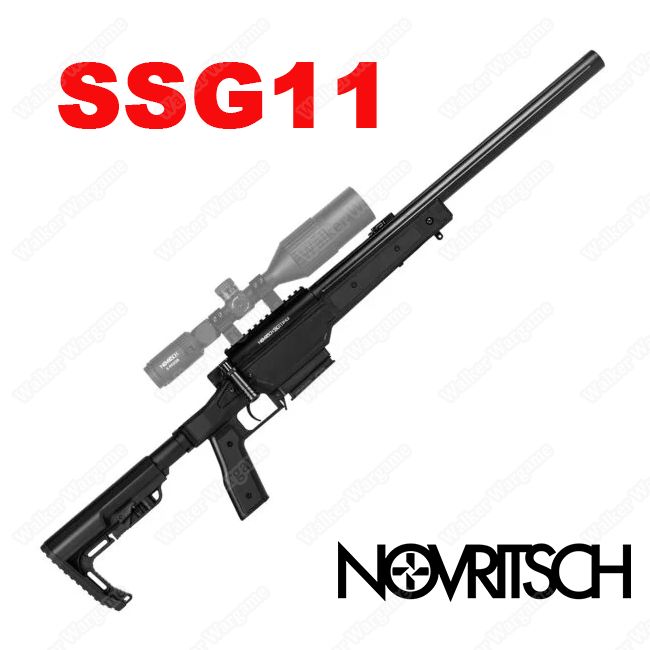 Novritsch SSG11 Airsoft Sniper 2.7Joules  530fps M150 Spring